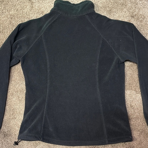 Columbia Womens Benton Springs Long Sleeve Fleece Jacket Full Zip Black Size M - Picture 2 of 7